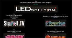 Desktop Screenshot of ledsolution.com